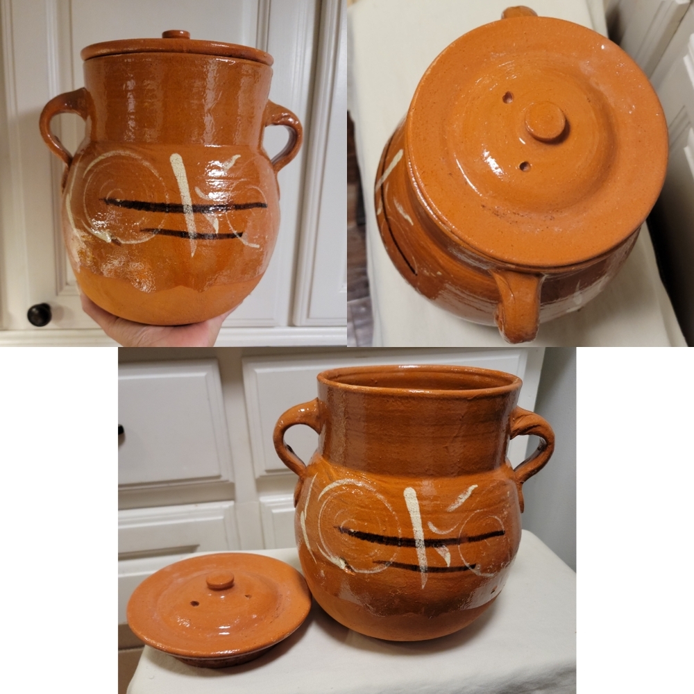 Bean Clay pot